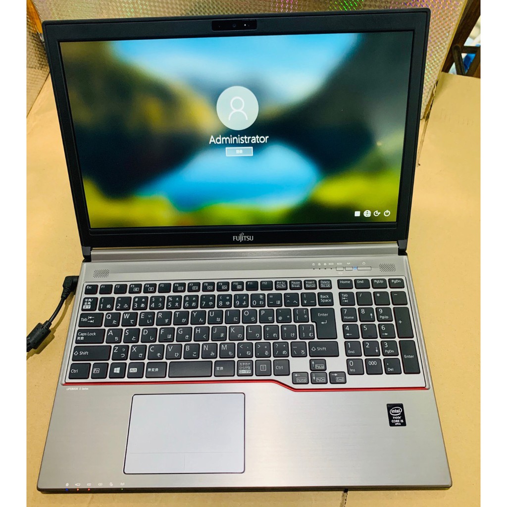 Laptop Fujitsu E754 Core i5-4200M, 8gb Ram, 256gb SSD, 15.6inch Full HD IPS máy Nhật Bản siêu bền.