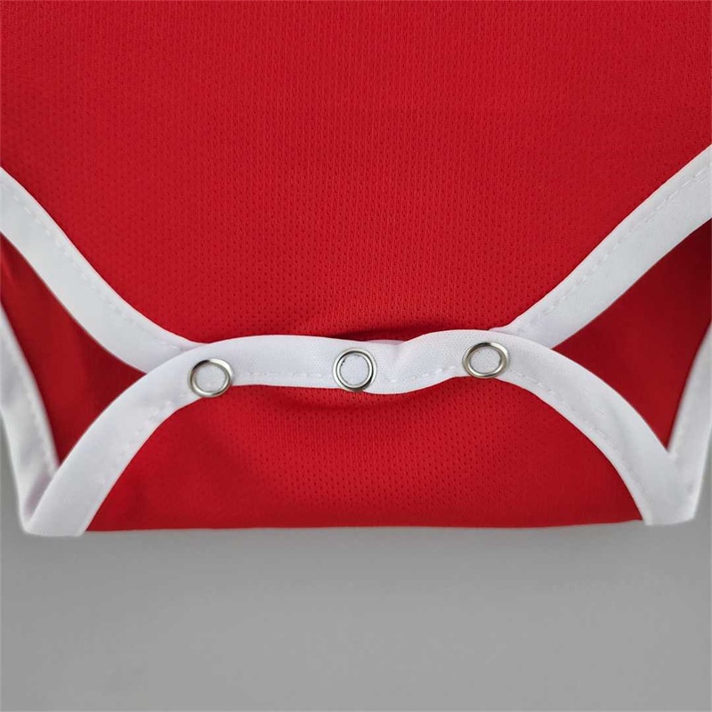 Bộ Quần Áo Bóng Đá Vải Cotton Chất Lượng Cao Cho Bé Sơ Sinh 22 / 23 Arsenal 3 Tháng - 2 Tuổi 2022 / 23