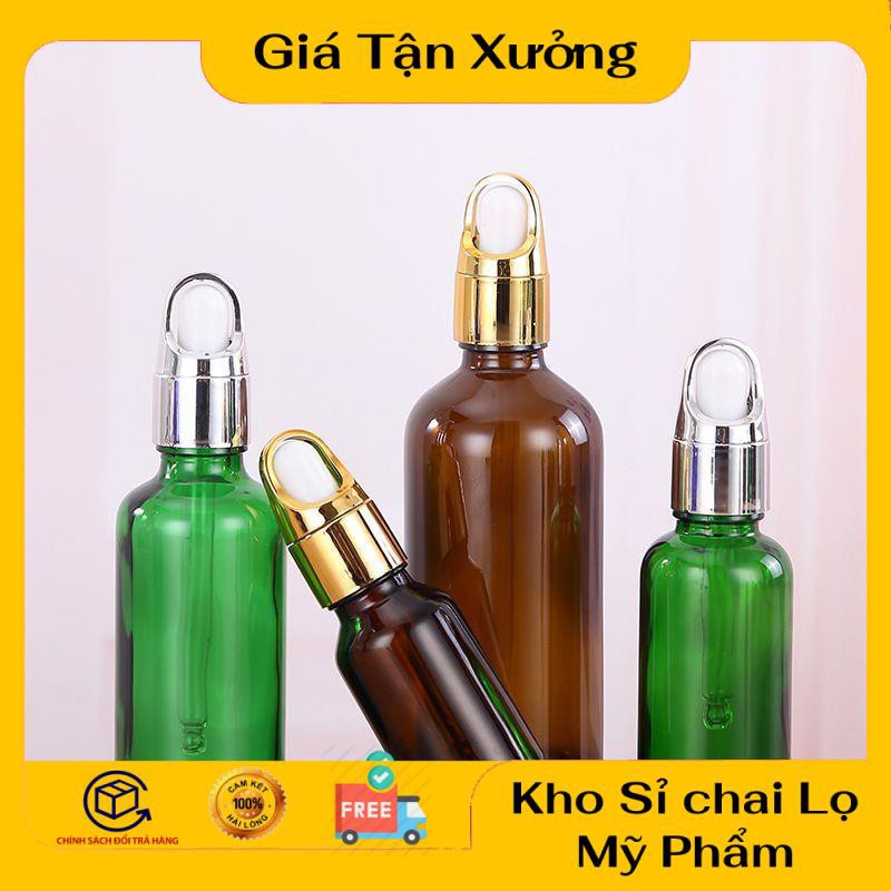 Lọ Chiết Serum ❤ TRÙM SỈ ❤ [30ml] Lọ chiết tinh dầu nút giỏ quai xách hoa chiết mỹ phẩm , phụ kiện du lịch