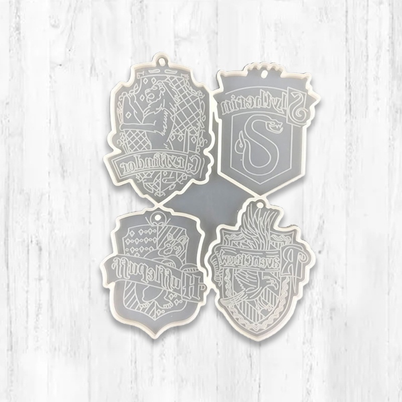 Khuôn Nhựa Epoxy Làm Móc Khóa Hình Bình Nước Harry-Potter