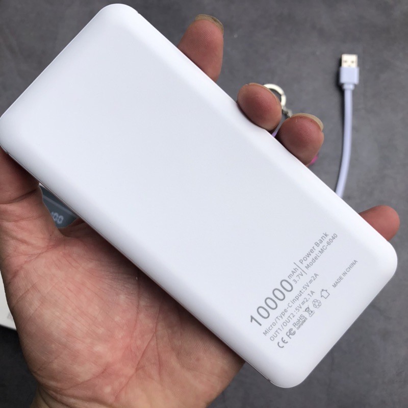 Sạc Dự Phòng Bison 10.000mAh - Chính Hãng (Bảo Hành 12T)