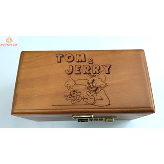 Hộp đựng tiền tiết kiệm mẫu Tom và Jerry