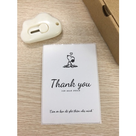 20 tem decan dán niêm phong thank you dán cạnh hộp hàng  Huyền Ori