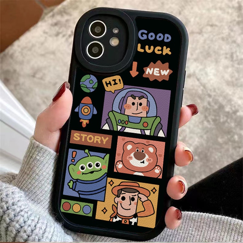 Thời trang Đơn giản Phim hoạt hình Toy Story Vỏ điện thoại cho Redmi 9A 9T 9C note11 9 Xiaomi 12 pro 12x 11 Lite 11 UItra 10 10s 10Pro Chống dấu vân tay chống rơi Trọn gói