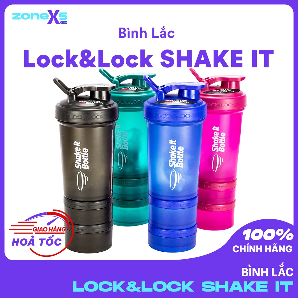 Bình Lắc SHAKE IT Lock&Lock - 600ml