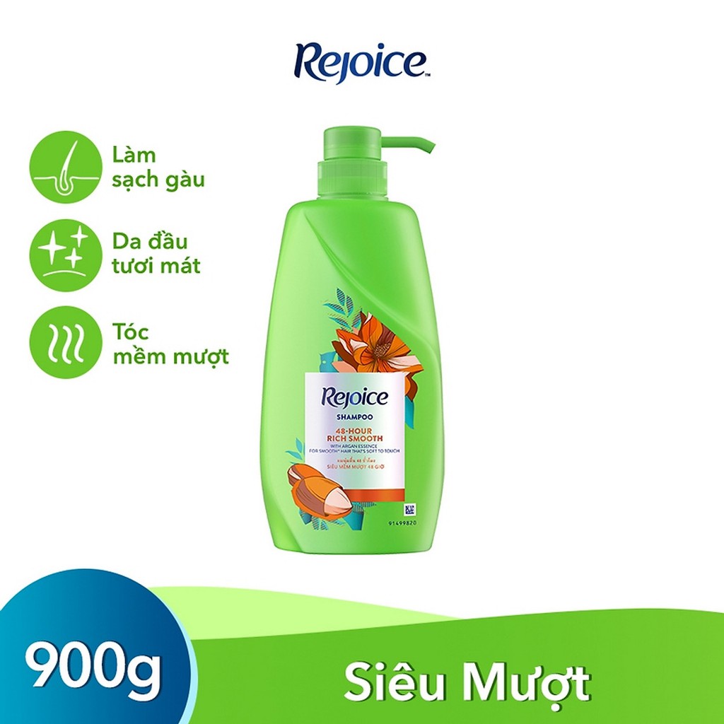 Dầu Gội Rejoice chai 900Ml