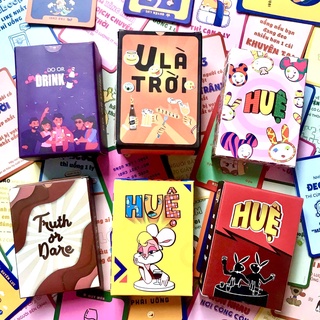 Bộ bài drinkking game huệ board game thử thách cho cặp đôi nhóm bạn truth or date nốc out cực vui Koone