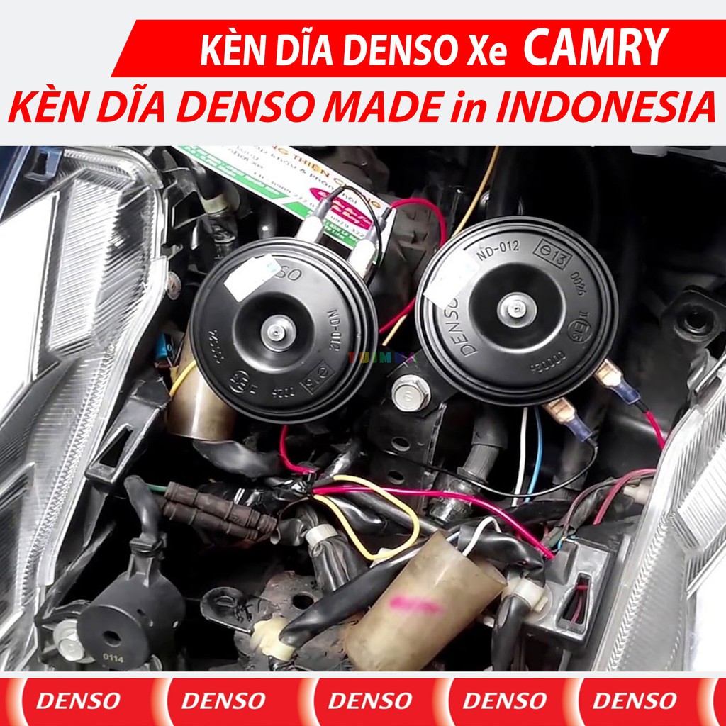 Cặp Kèn Dĩa Denso Dùng Cho Xe Máy Made In Indonesia