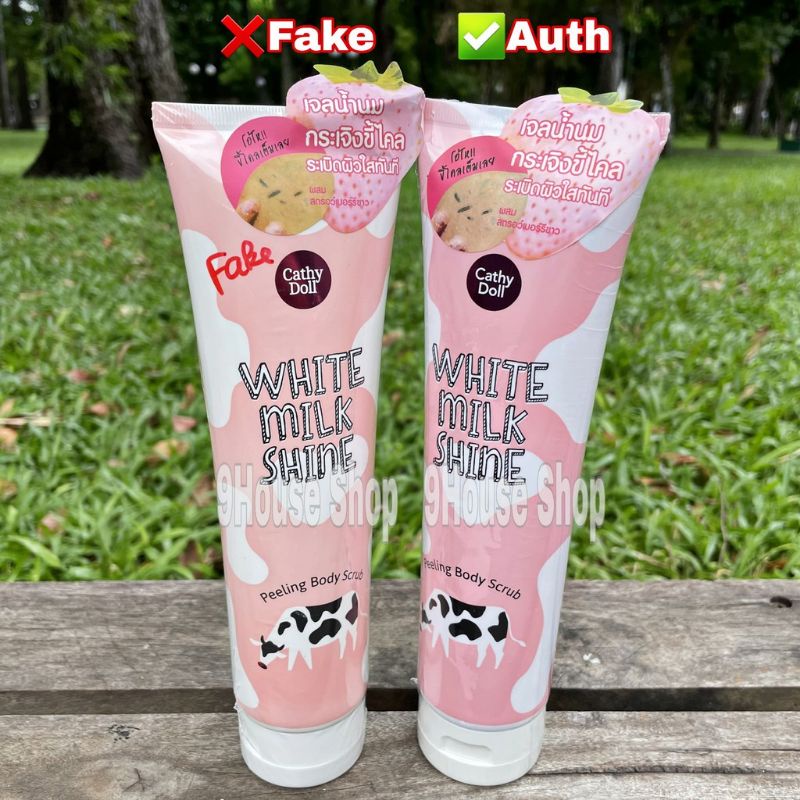 Tẩy Da Chết Sữa Bò Cathy Doll White Milk Shine Thái Lan Chính Hãng