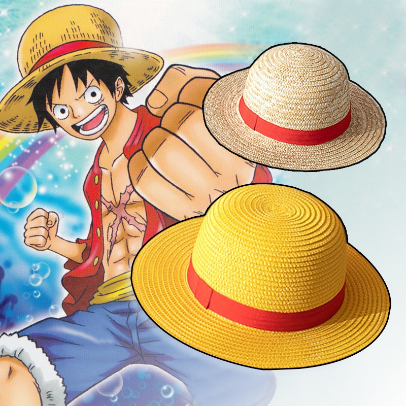 Mũ Rơm Chống Nắng Hóa Trang Nhân Vật Luffy Thời Trang