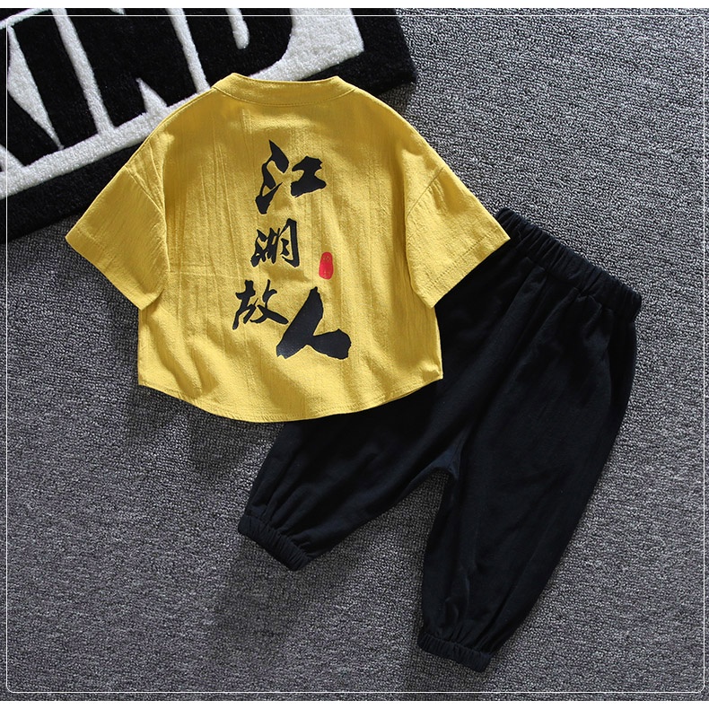Bộ Cộc Tay Cho Bé Trai BABY SÓC, Bộ Đũi Cộc Tay in hình cực đẹp Từ 6-28kg