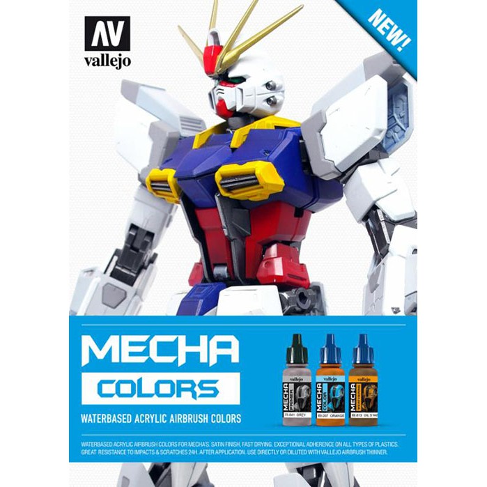 SƠN CỌ MÔ HÌNH VALLEJO MECHA VOL 1