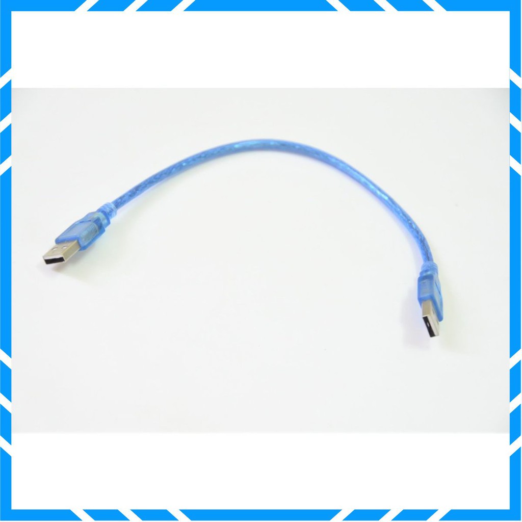 Cáp USB hai đầu đực dài 20cm [LHN]