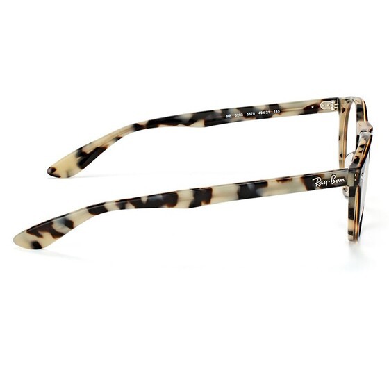 RB5283F 5676-Gọng kính nam nữ thời trang Rayban chính hãng, thiết kế dễ đeo bảo vệ mắt