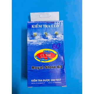Dung Dịch Test CLO trong nước Thủy Phước