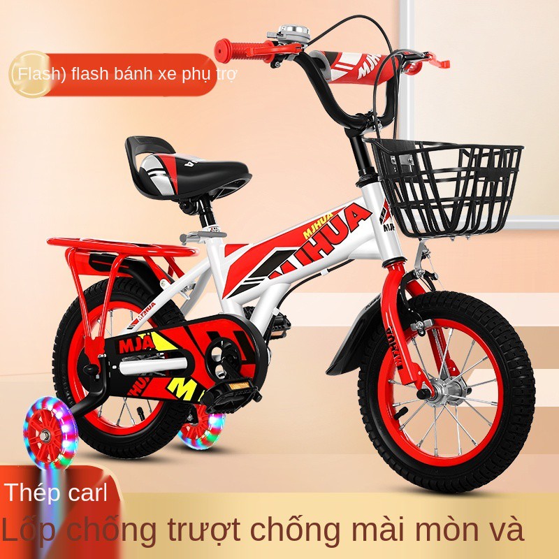 Xe đạp trẻ em 3 tuổi Xe đạp trẻ em 2-4-6 tuổi bé trai trung niên xe đẩy trẻ em gái 9-10 tuổi