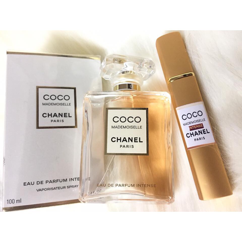 mẫu thử nước hoa nữ coco mademoiselle dạng xịt 10ml
