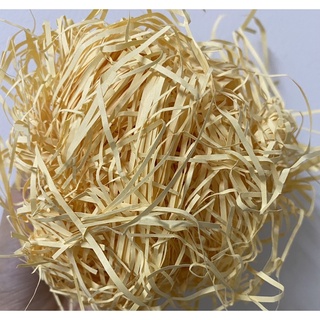 [1KG] Giấy rơm giấy vụn lót hộp quà tặng màu vàng nhạt  - Giấy chống sốc lót hộp quà