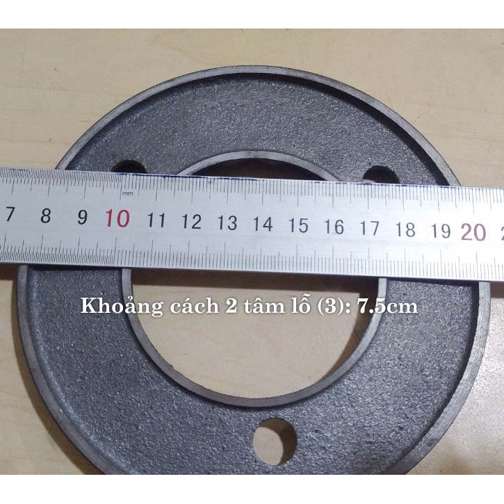 Cặp đĩa máy xay cà phê công nghiệp - loại đĩa lớn 13cm