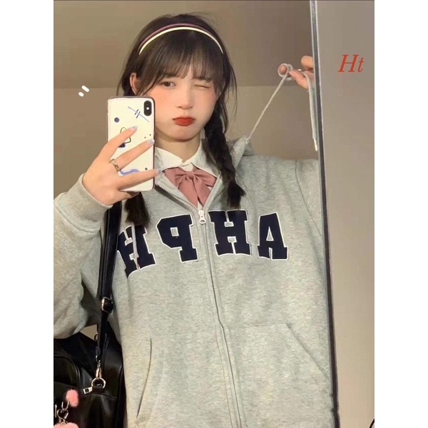 Áo khoác nỉ cotton AHPH H2A489