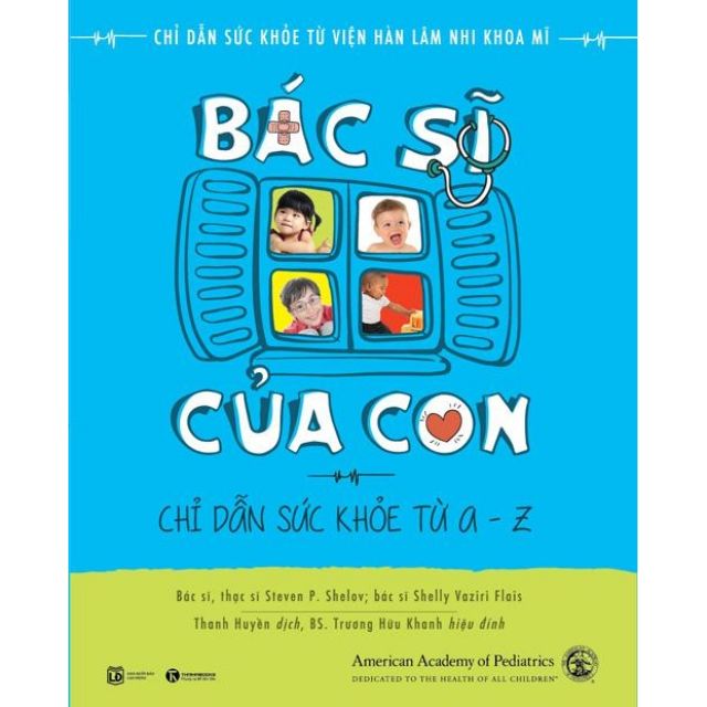 Sách Bác sĩ của con - Chỉ dẫn sức khoẻ từ A-Z