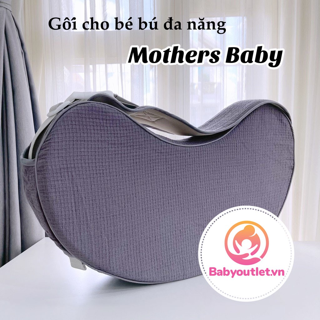 Gối cho bé bú, chống trào ngược thương hiệu Mothers Baby Hàn Quốc