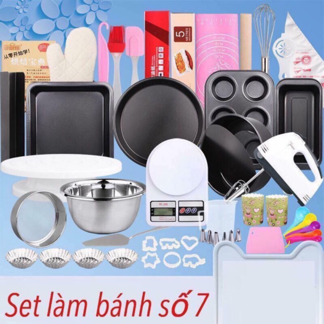 Bộ dụng cụ làm bánh