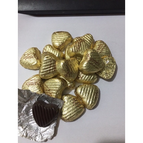 Socola Beatitude Viên Tim Vàng Túi 500g