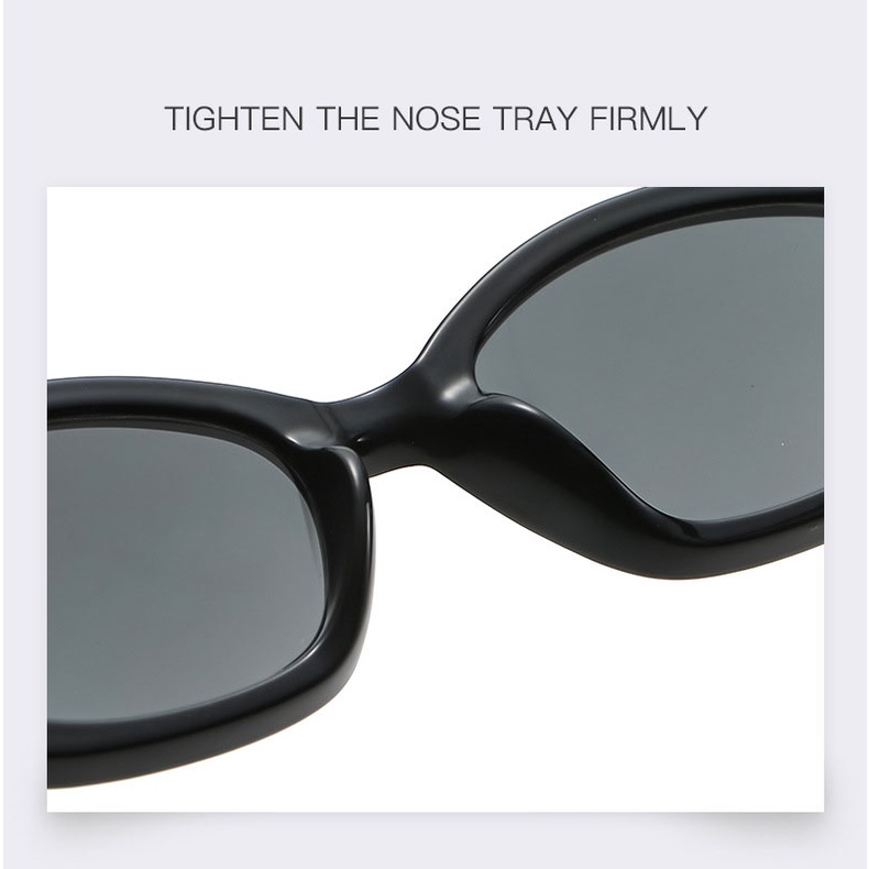 Kính Mát Hình Oval Nhiều Màu Chống Tia UV400 Thời Trang Mới Cho Nữ