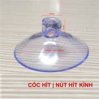 Hít kính gắn vỉ inox buộc rêu