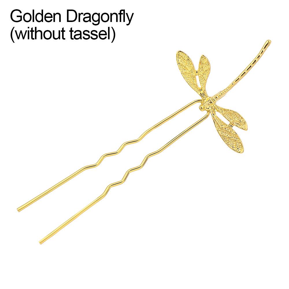 Pinevn Kẹp Tóc Kim Loại Hình Bướm Tua Rua Di Chuyển Được Cho Nữ