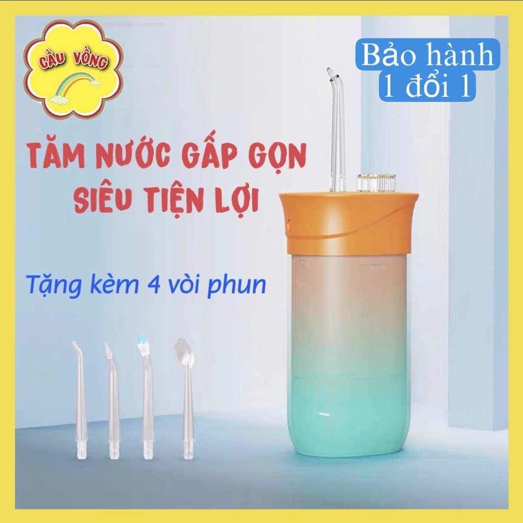 Máy Tăm Nước Cầm Tay Oral - Công nghệ mới nhất - Tăm nước cao cấp vệ sinh răng miệng siêu sạch