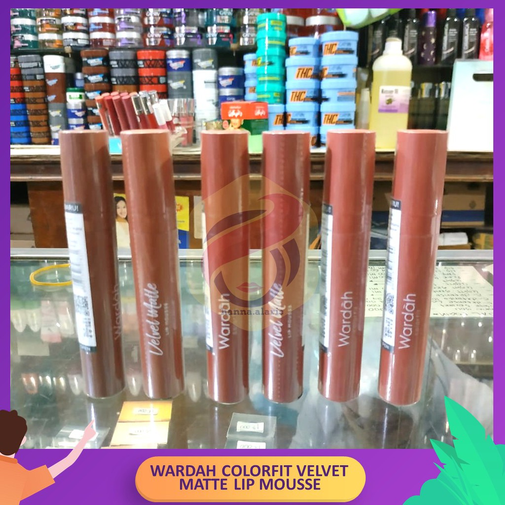 (hàng Mới Về) Son Lì Wardah Colorfit Lâu Trôi Mềm Mượt Như Nhung | BigBuy360 - bigbuy360.vn