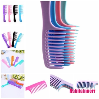 (Hàng Mới Về) Lược Chải Tóc Răng Thưa Bằng Nhựa Chống Tĩnh Điện Cho Salon