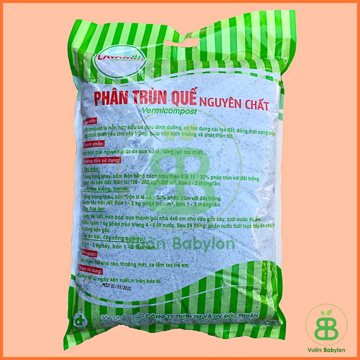 Phân Trùn Quế Đã Qua Xử Lý 5Kg