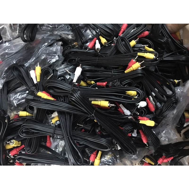 Dây tin hiệu 3.5 ra av bãi dài 1m6