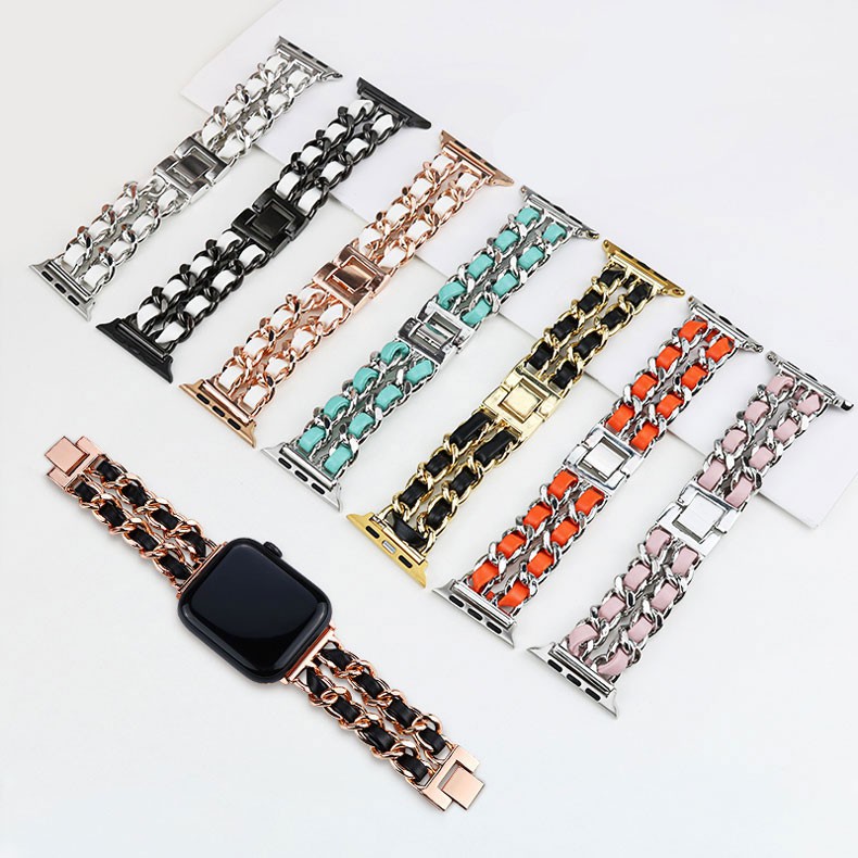 Dây Inox Khóa Kim Loại Cho Đồng Hồ for iWatch 42mm / 38mm 3 2 1