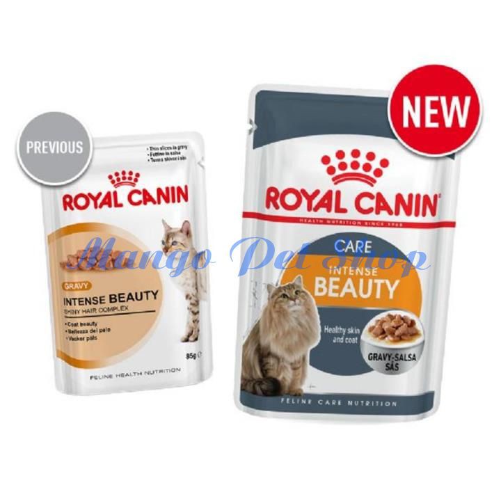 Pate Royal Canin Care - Intense Beauty (Gravy) Gói 85Gr Chăm Sóc Da Lông