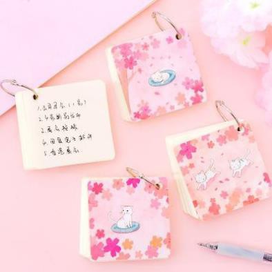 Sổ note flashcard card captor sakura FC1 sổ note cute