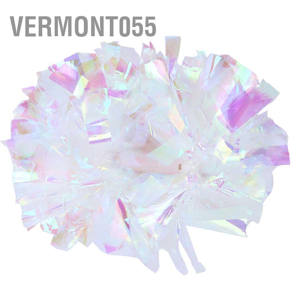 Vermont055 Cheerleadering Pom Poms Pompoms for Dance Party School Sports Competition