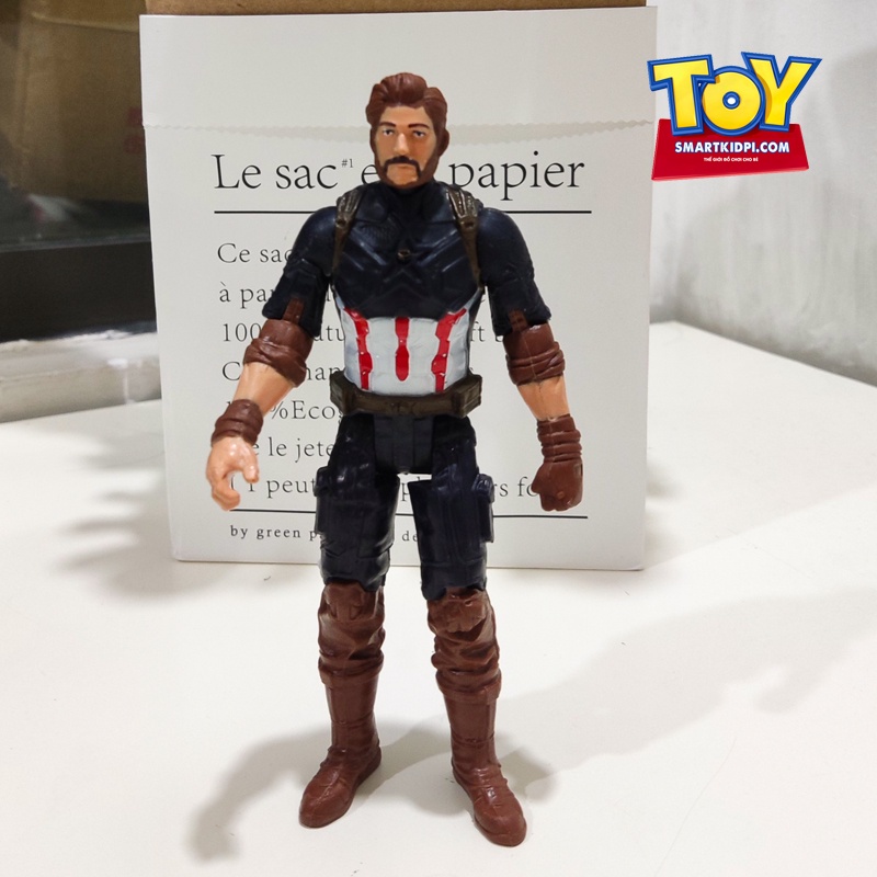 - Đồ Chơi Siêu Anh Hùng Avenger 2 - Mẫu 10 nhân vật Có Đèn Phát Sáng Đỏ Nhựa An Toàn Cao Cấp