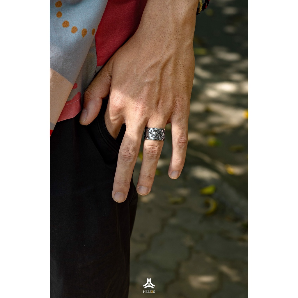 Nhẫn thời trang nam Helios Knit