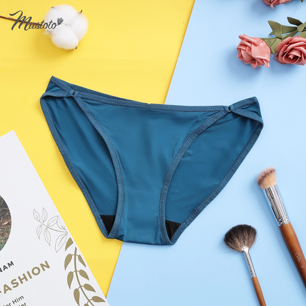 Combo 5 Quần Lót Nữ Trơn Lưng Thấp Thoải Mái Thoáng Mát (Mustoto MQ01) (Đen, Trắng, Hồng Đất, Xanh Mallard, Hồng Da)