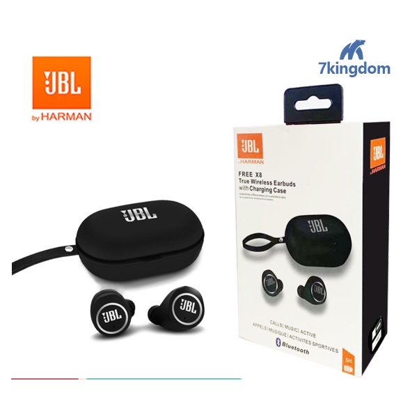 Tai Nghe Bluetooth Không Dây TWS JBL X8 TWS Bluetooth 5.0 không dây cảm ứng - Âm Thanh Nổi Chân Thực