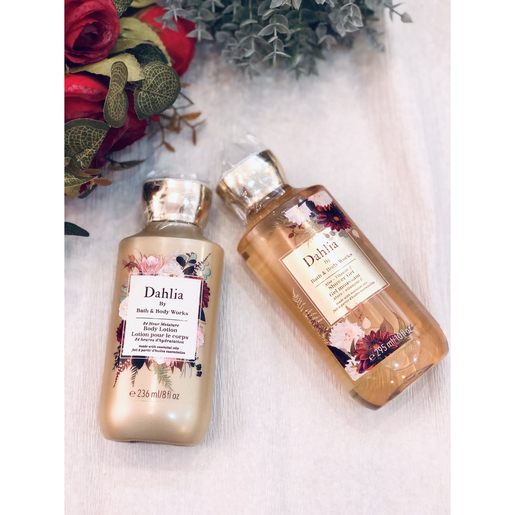 xịt thơm body mist DAHLIA Bath and Body Works