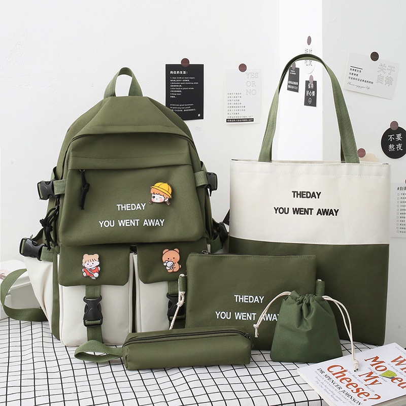 Balo IELGY thời trang Hàn Quốc phối màu đáng yêu