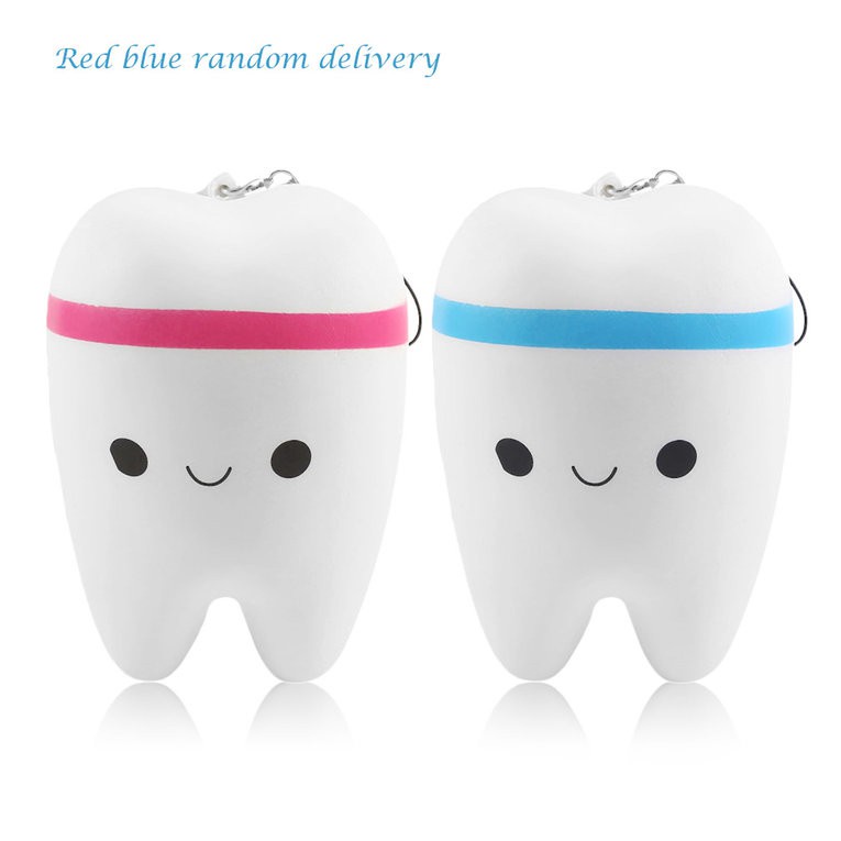 Đồ Chơi Squishy Hình Chiếc Răng Dễ Thương