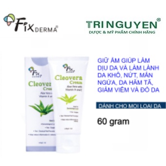 Kem dưỡng ẩm làm mềm da Fixderma Cleovera Cream 60g