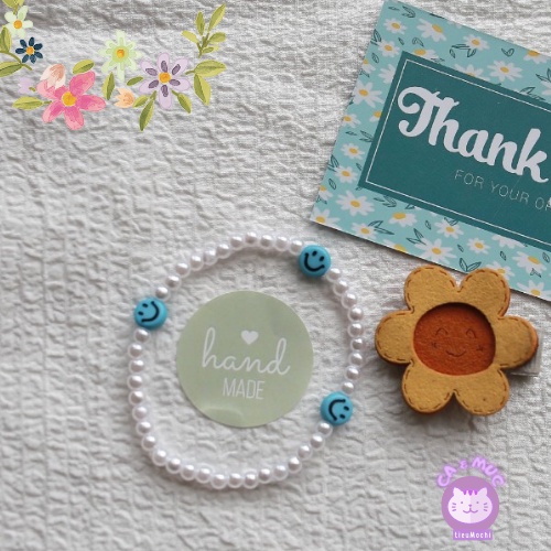 Vòng tay handmade mix mặt cười xinh xắn