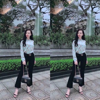 QUẦN JEANS ỐNG LOE
